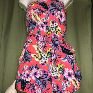 Rosette Tropical Romper